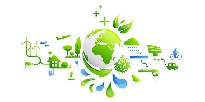 Concept développement durable mondial